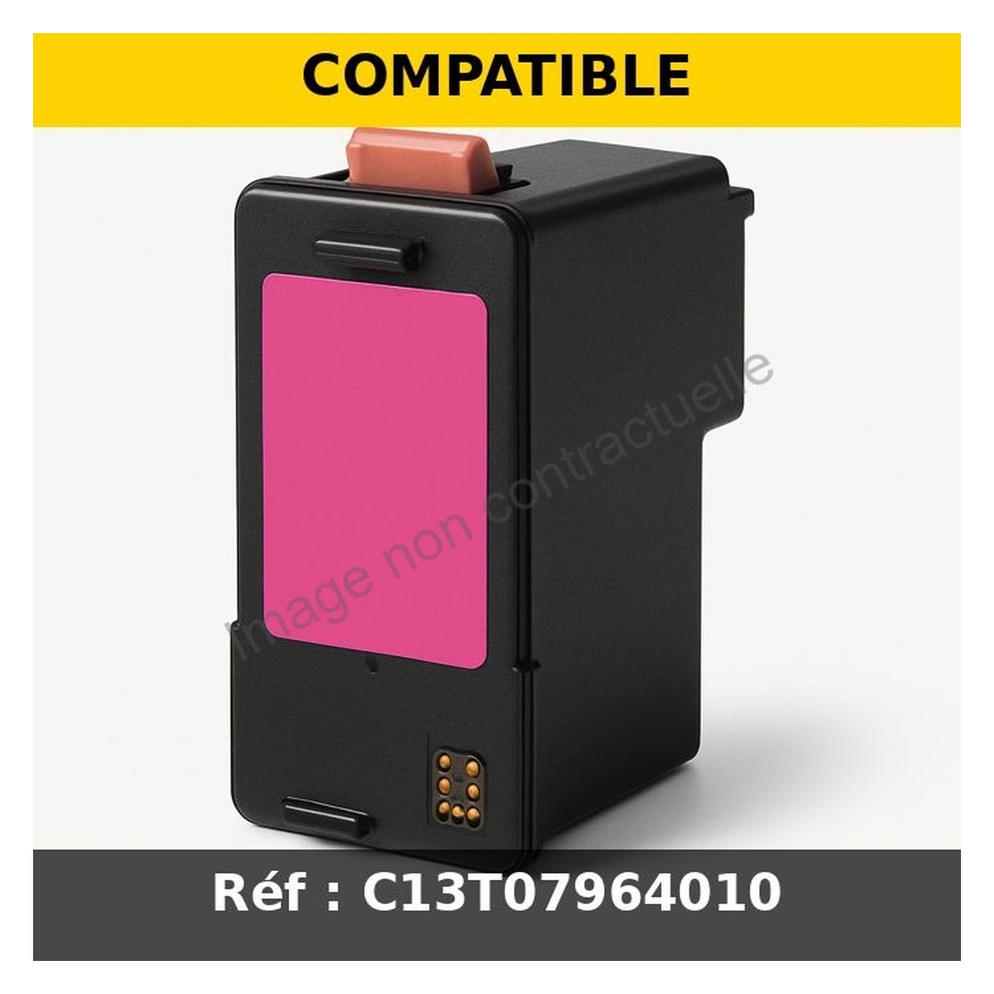 Cartouche compatible Epson C13T07964010 / T0796 - magenta photo