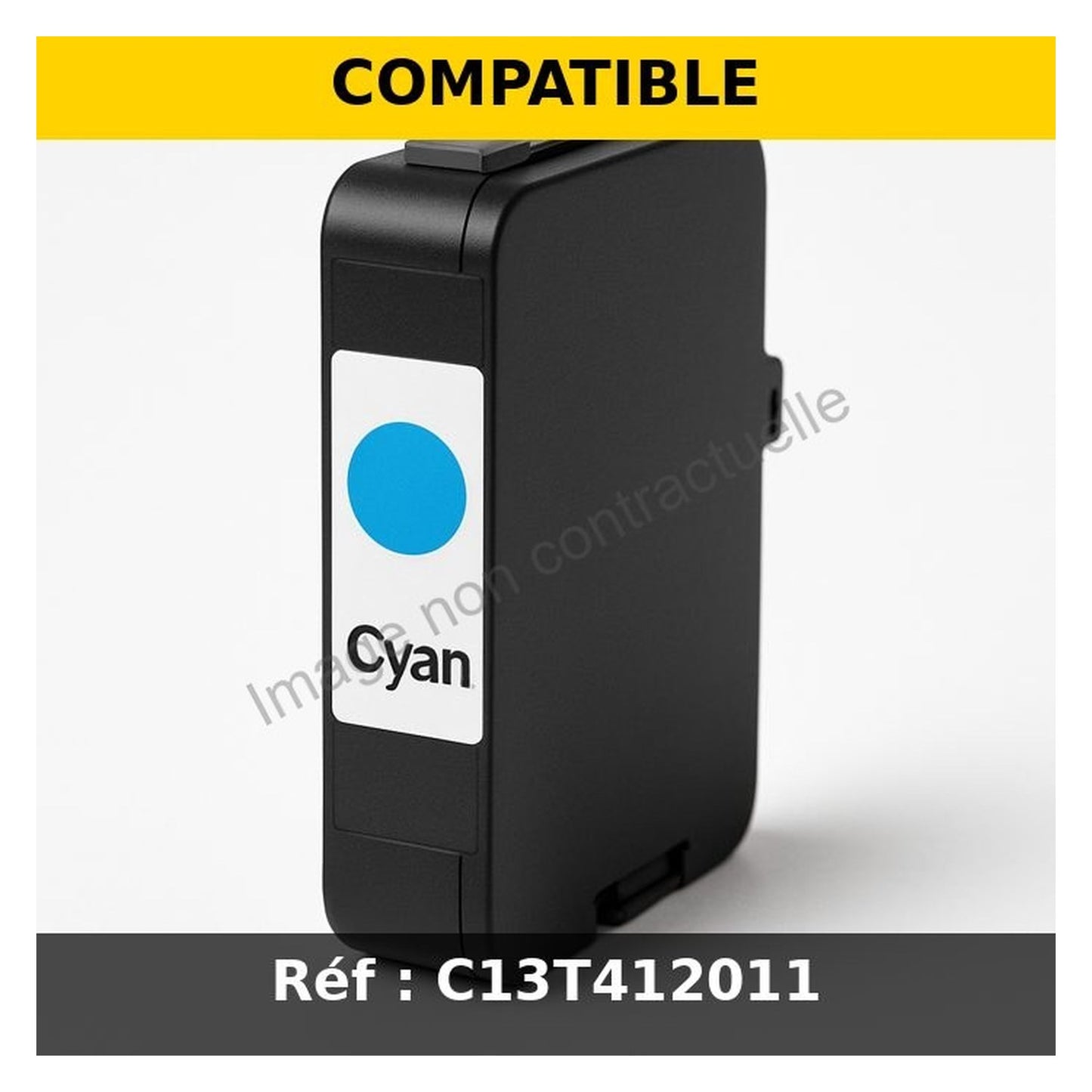 Cartouche compatible Epson C13T412011 / T412 - cyan photo