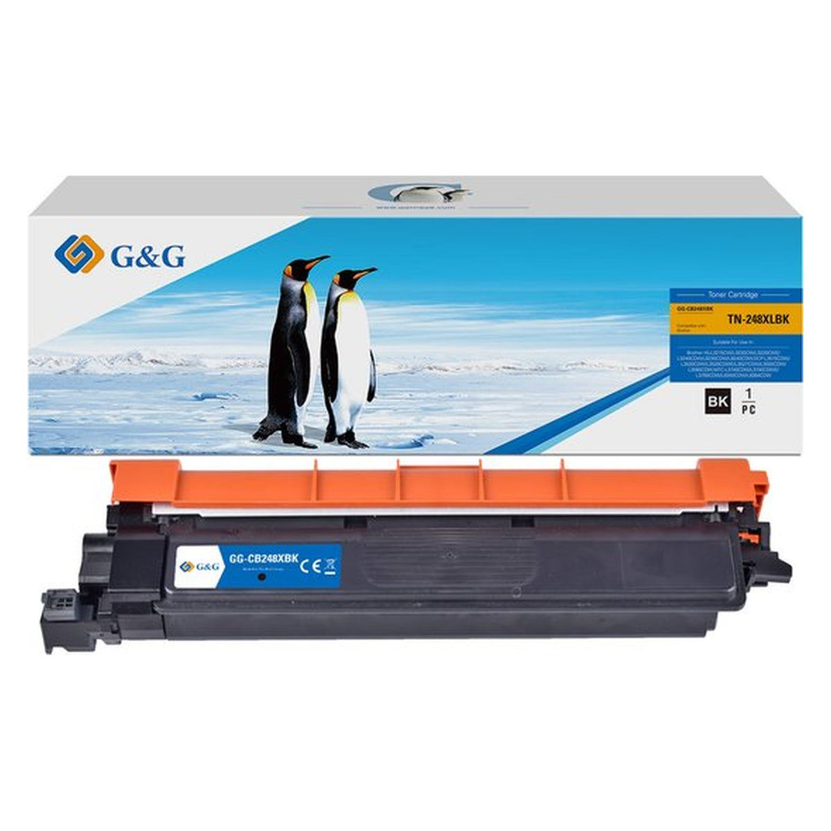 Toner compatible premium Brother TN248XLBK - noir