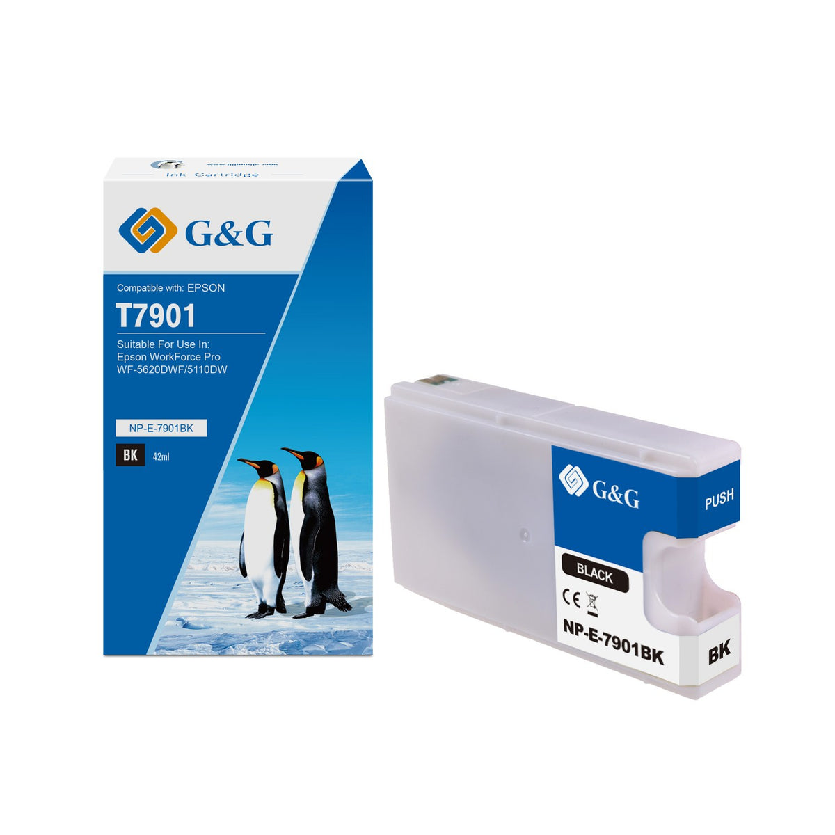 Cartouche compatible premium Epson C13T79014010 / 79XL - noire
