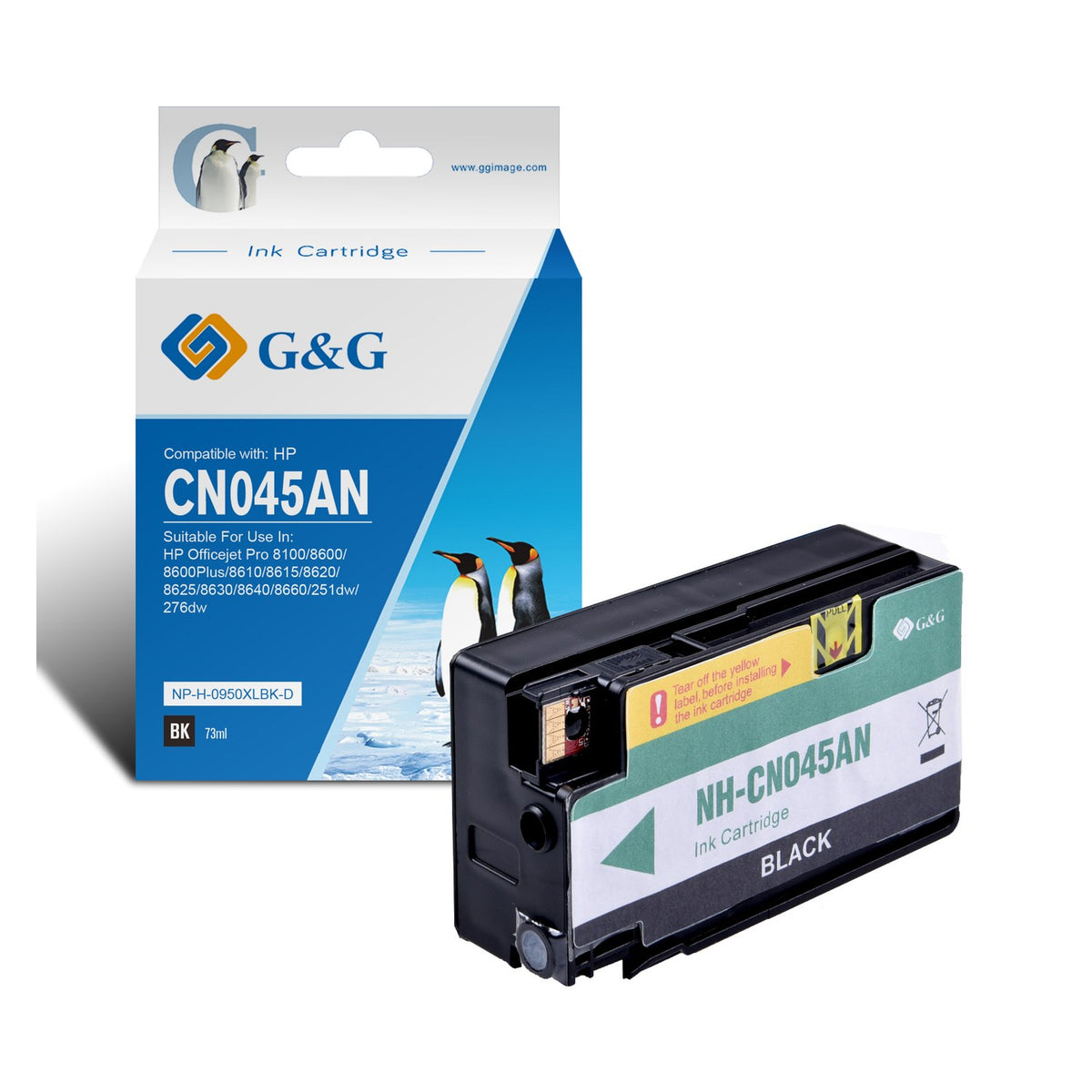 Cartouche compatible premium HP CN045AE / 950XL - noire