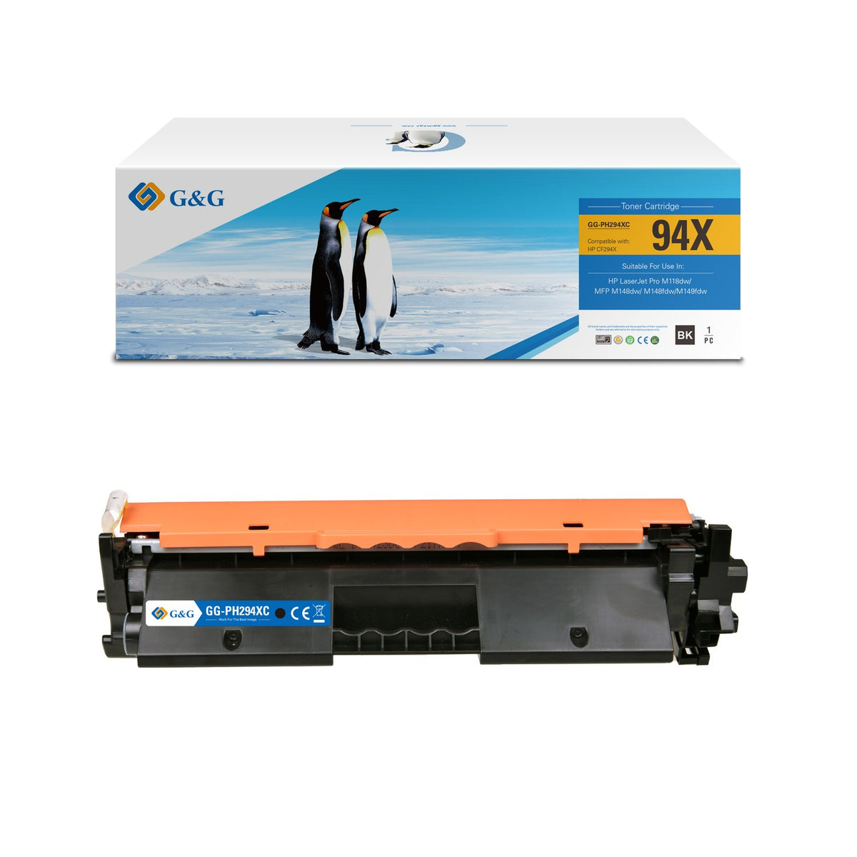 Toner compatible premium HP CF294X / 94X - noir