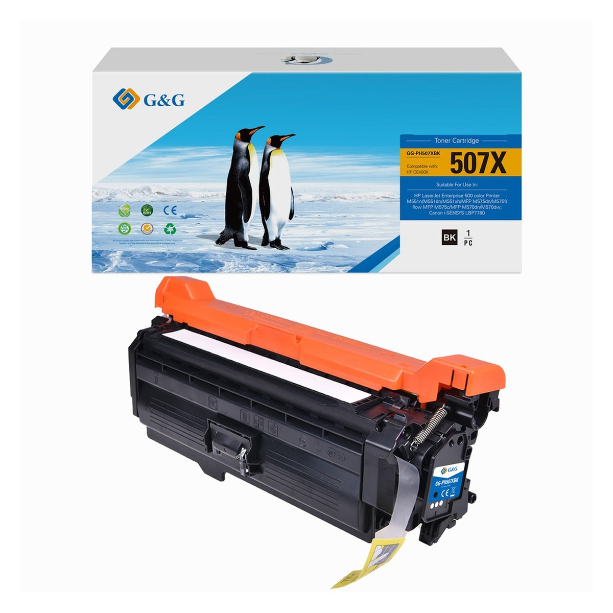 Toner compatible premium HP CE400X / 507X - noir