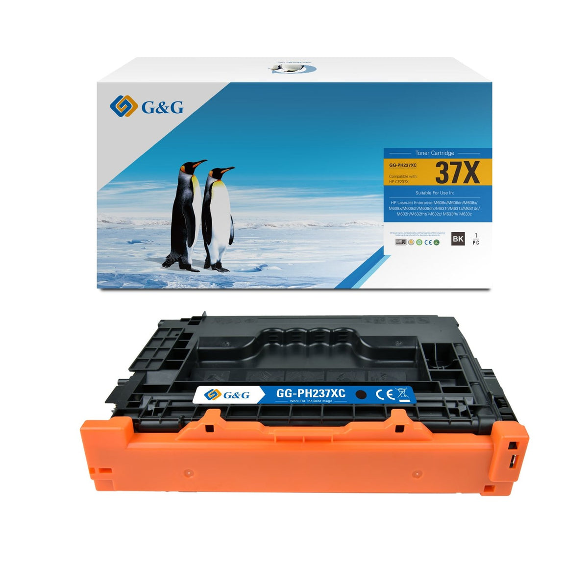 Toner compatible premium HP CF237X / 37X - noir