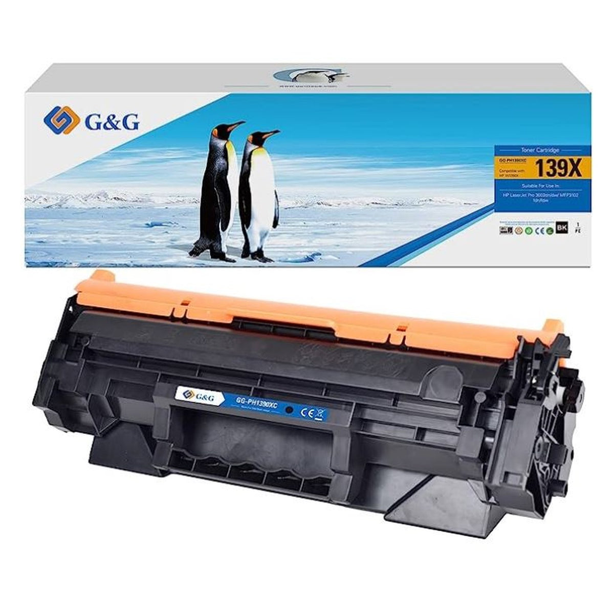 Toner compatible premium HP W1390X / 139X - noir