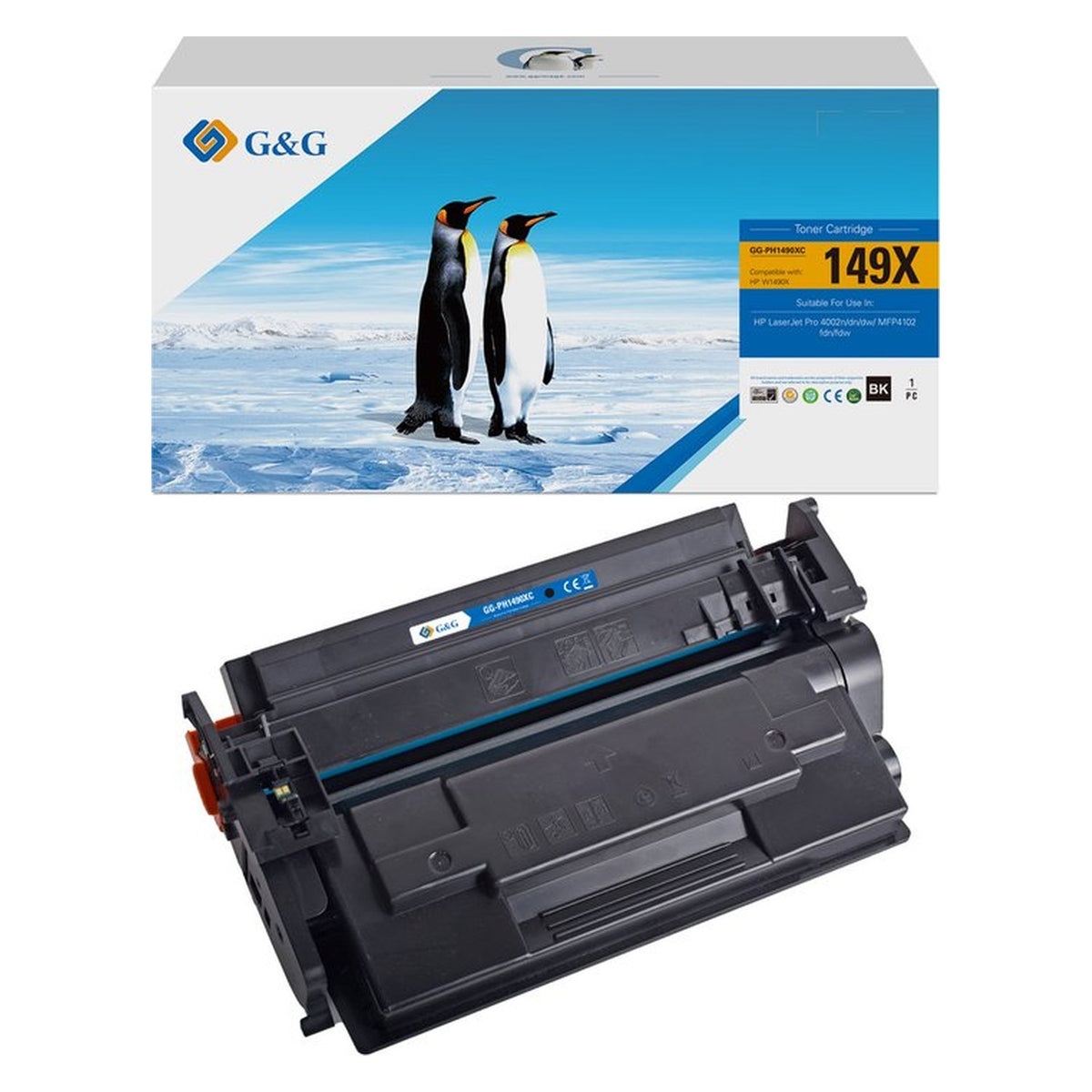 Toner compatible premium HP W1490X / 149X - noir