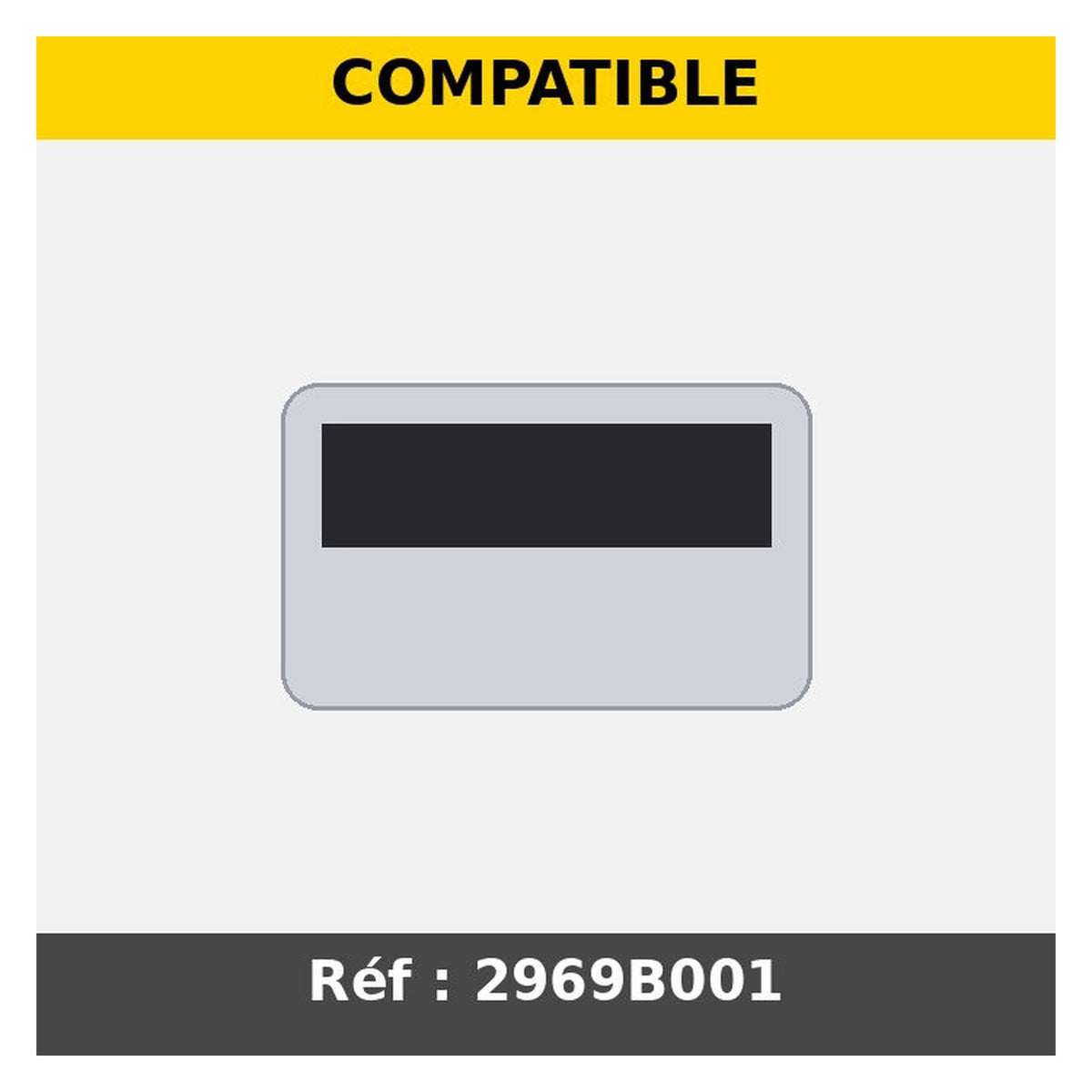 Cartouche compatible premium Canon 2969B001 / PG-512 - noire