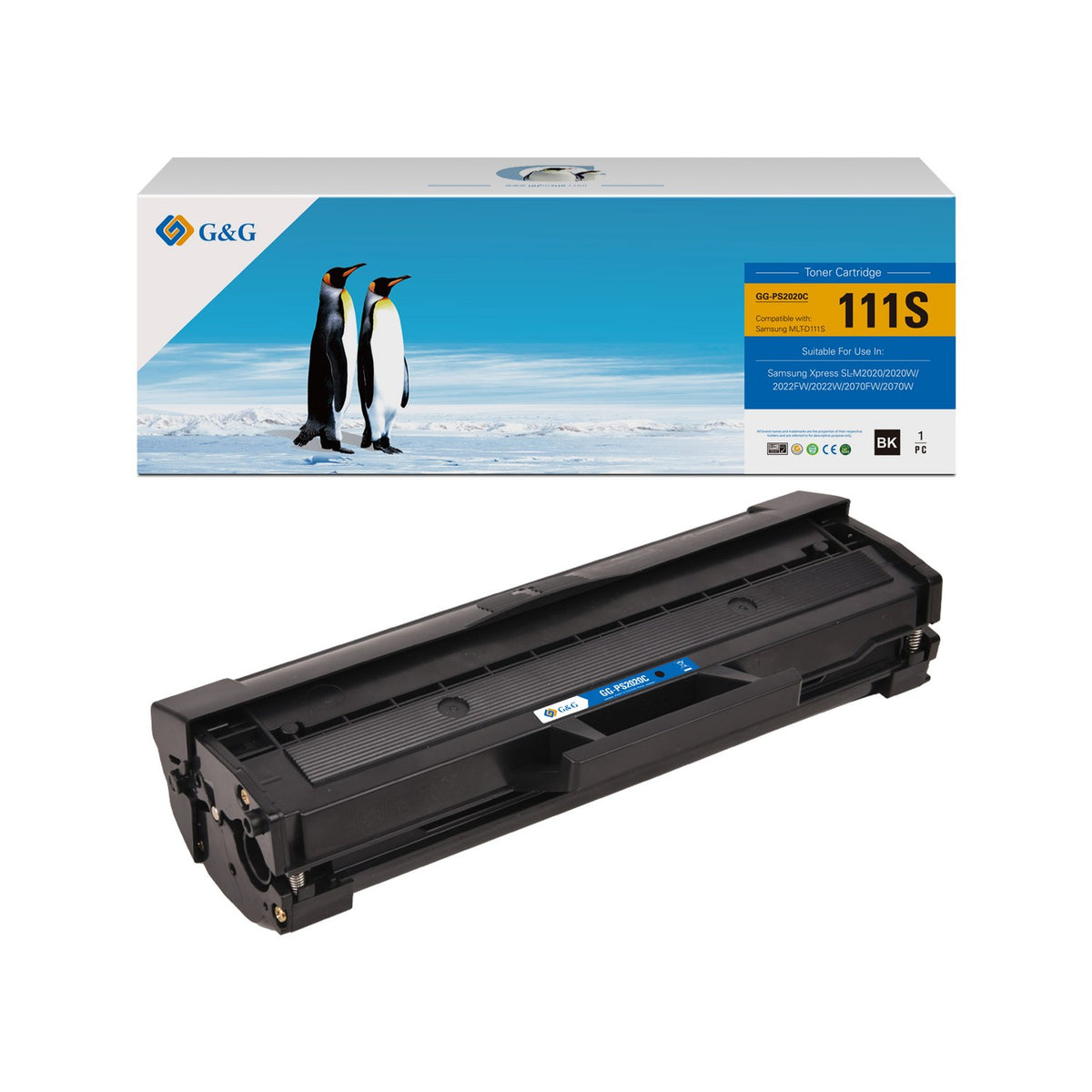 Toner compatible premium Samsung MLTD111SELS / 111S - noir