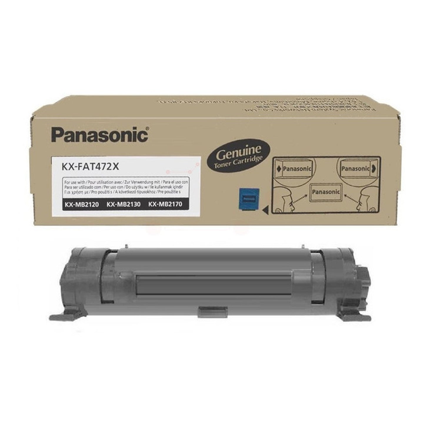 Toner d'origine Panasonic KXFAT472X - noir