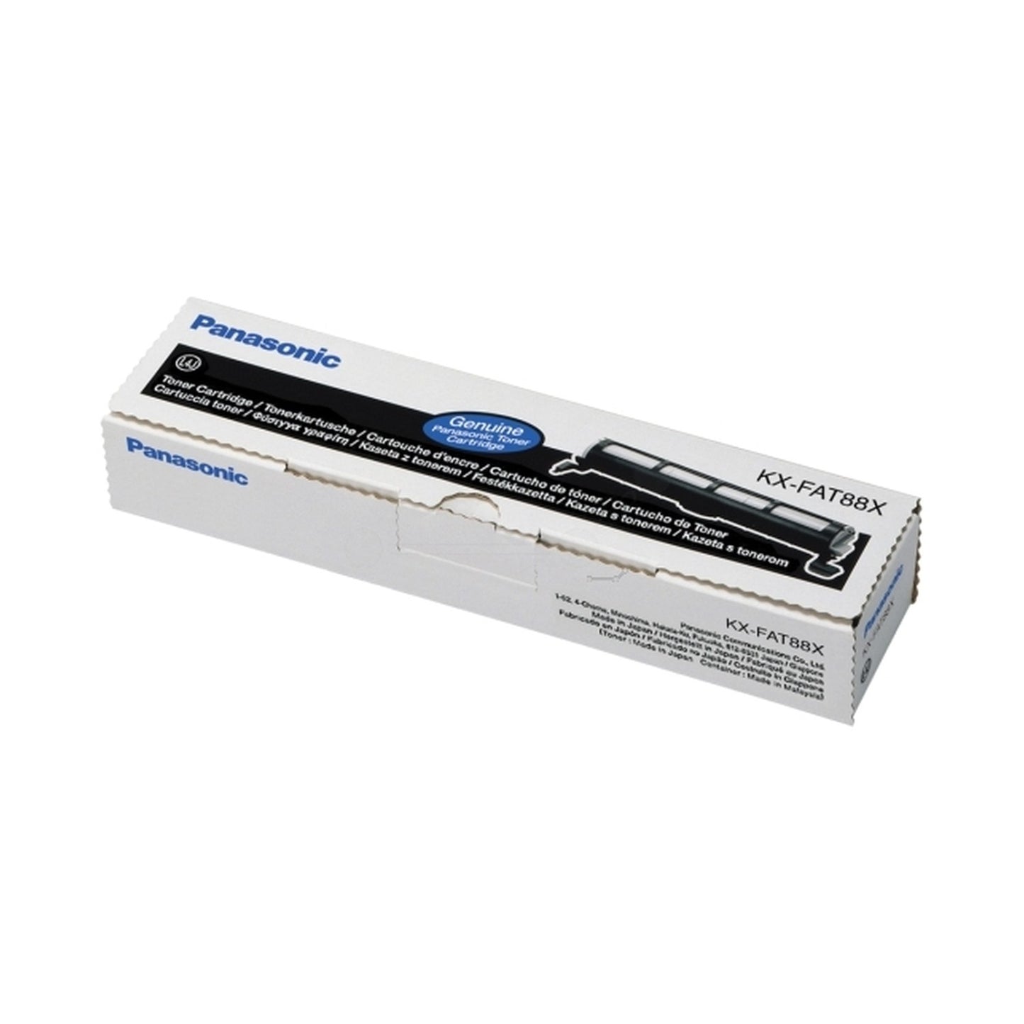 Toner d'origine Panasonic KXFAT88X - noir