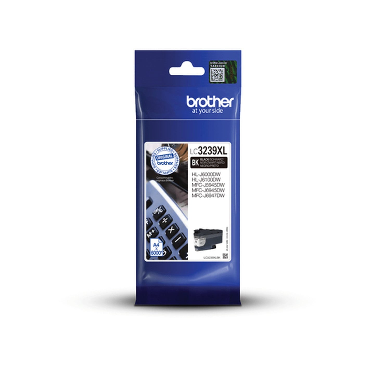 Cartouche d'origine Brother LC3239XLBK - noire