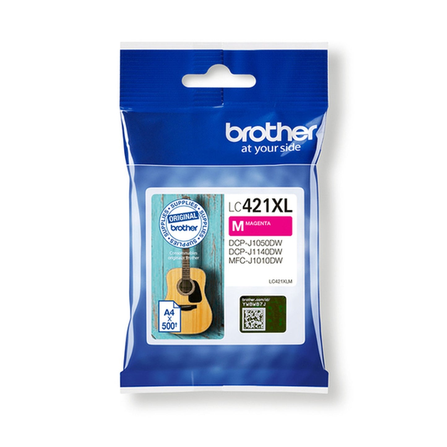 Cartouche d'origine Brother LC421XLM - magenta