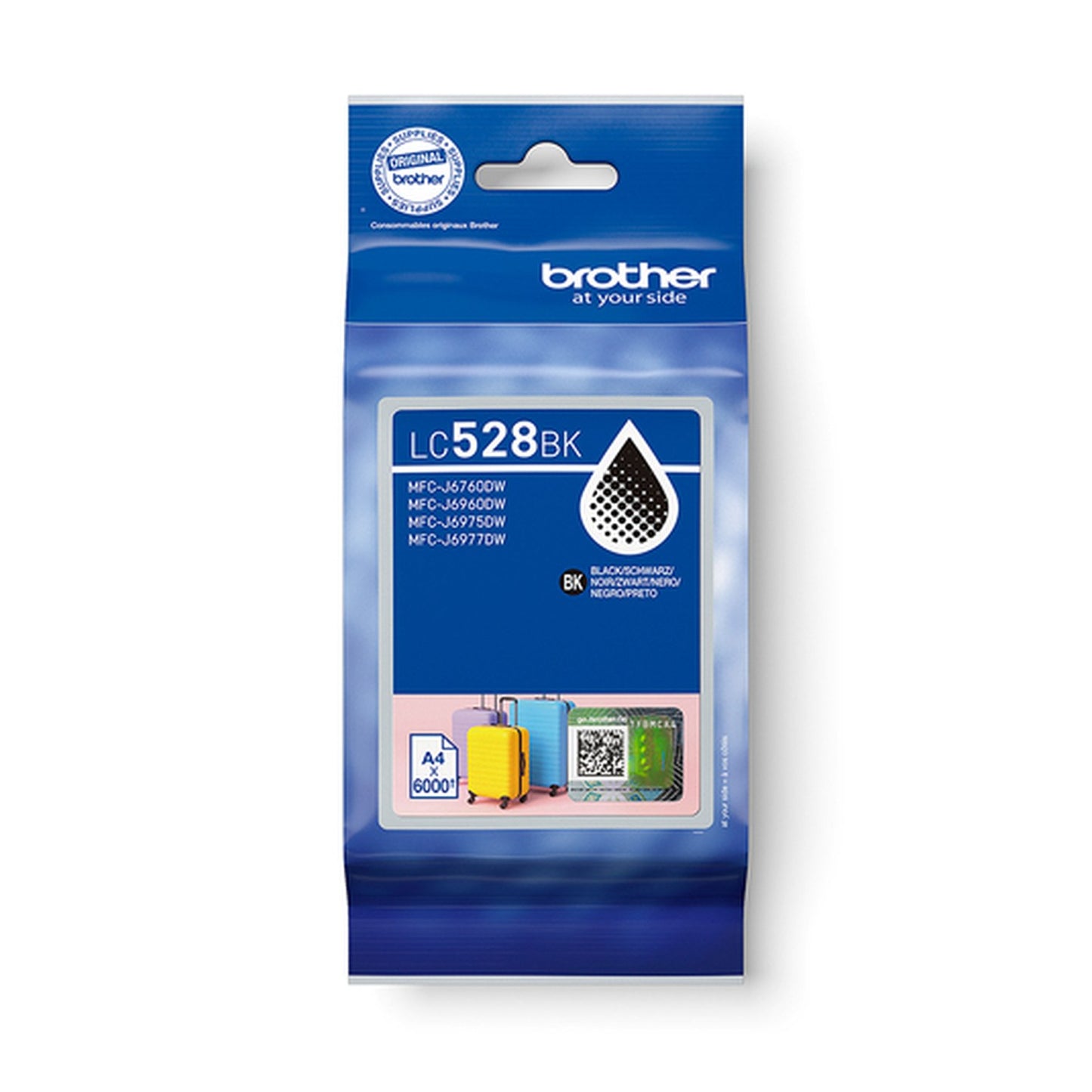 Cartouche d'origine Brother LC528BK - noire