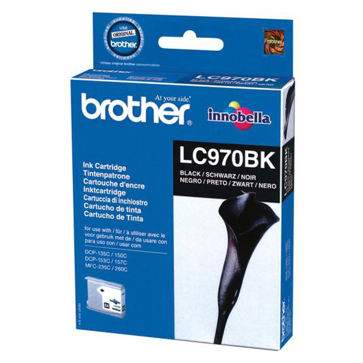 Cartouche d'origine Brother LC970BKBP - noire