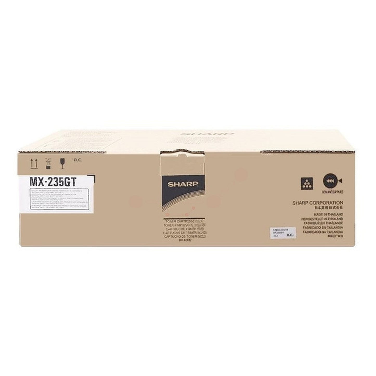 Toner d'origine Sharp MX235GT - noir