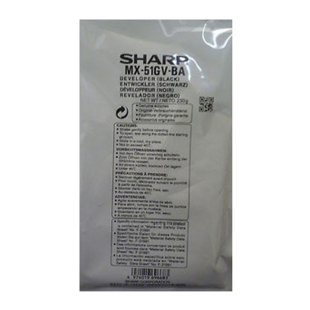 Développeur d'origine Sharp MX51GVBA - noir