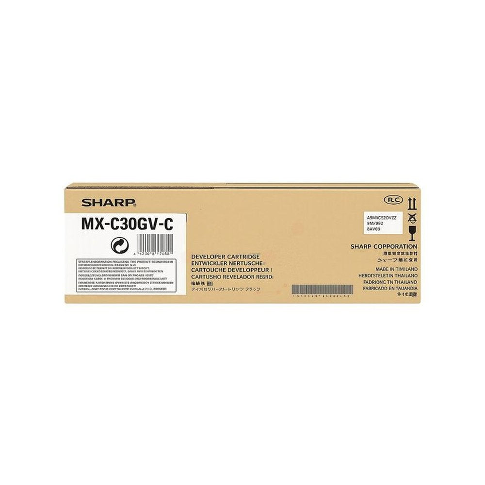 Développeur d'origine Sharp MXC30GVC - cyan