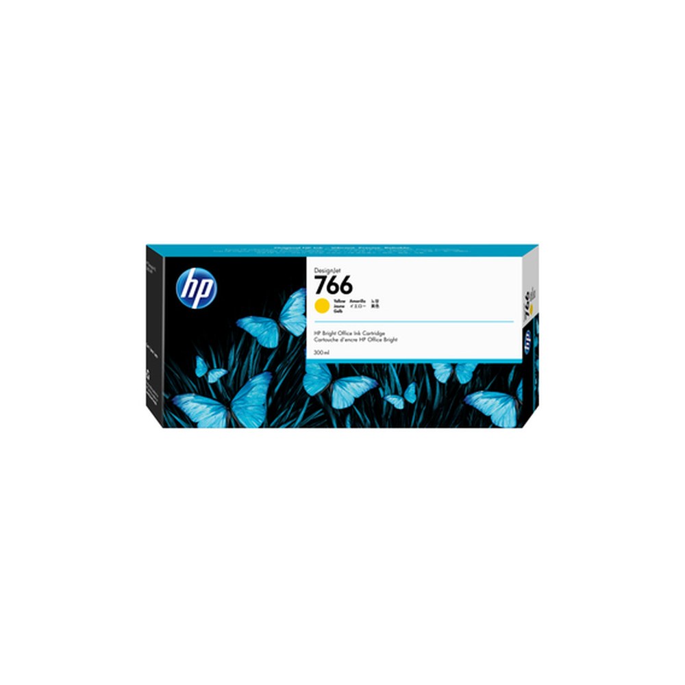 Cartouche d'origine HP P2V91A / 766 - jaune