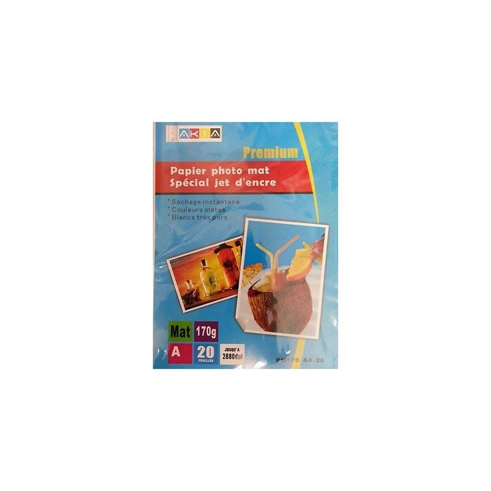 Papiers photo MAT - A3 - 50 feuilles - 170g