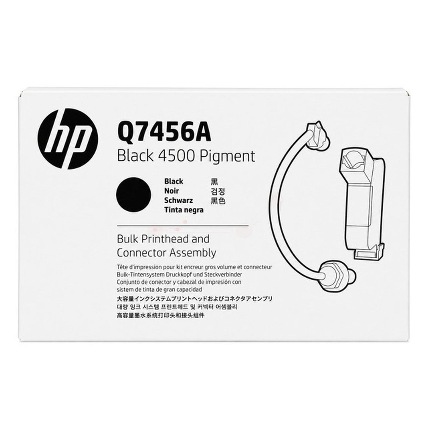 Tête d'impression d'origine HP Q7456A - noire