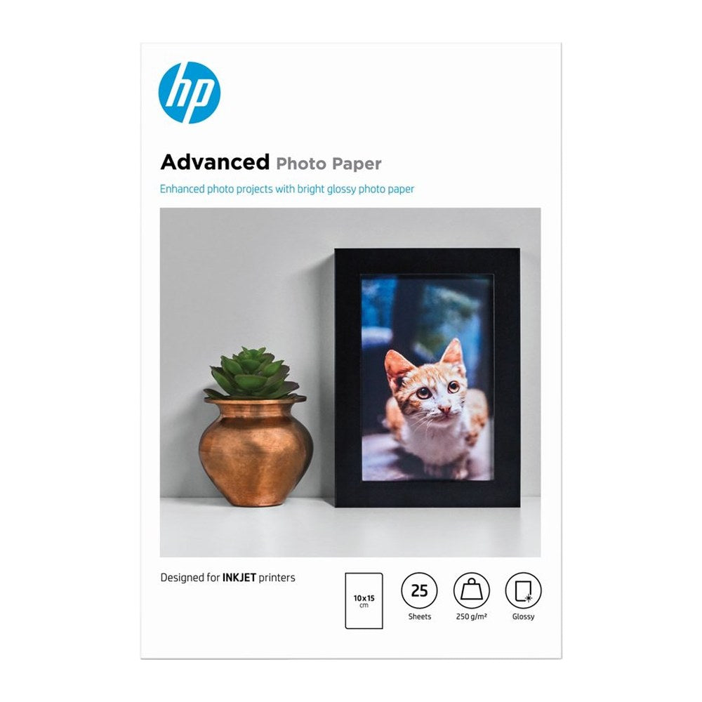 Papier photo 10x15 d'origine HP Q8691A
