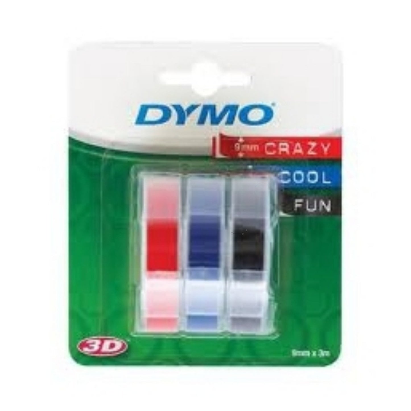 Ruban de marquage d'origine Dymo S0847750 - noir, rouge, bleu