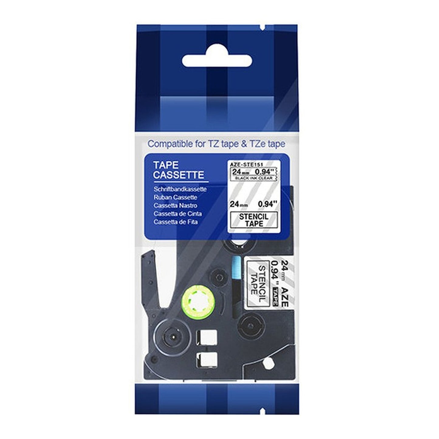 Ruban cassette d'origine Brother STE151