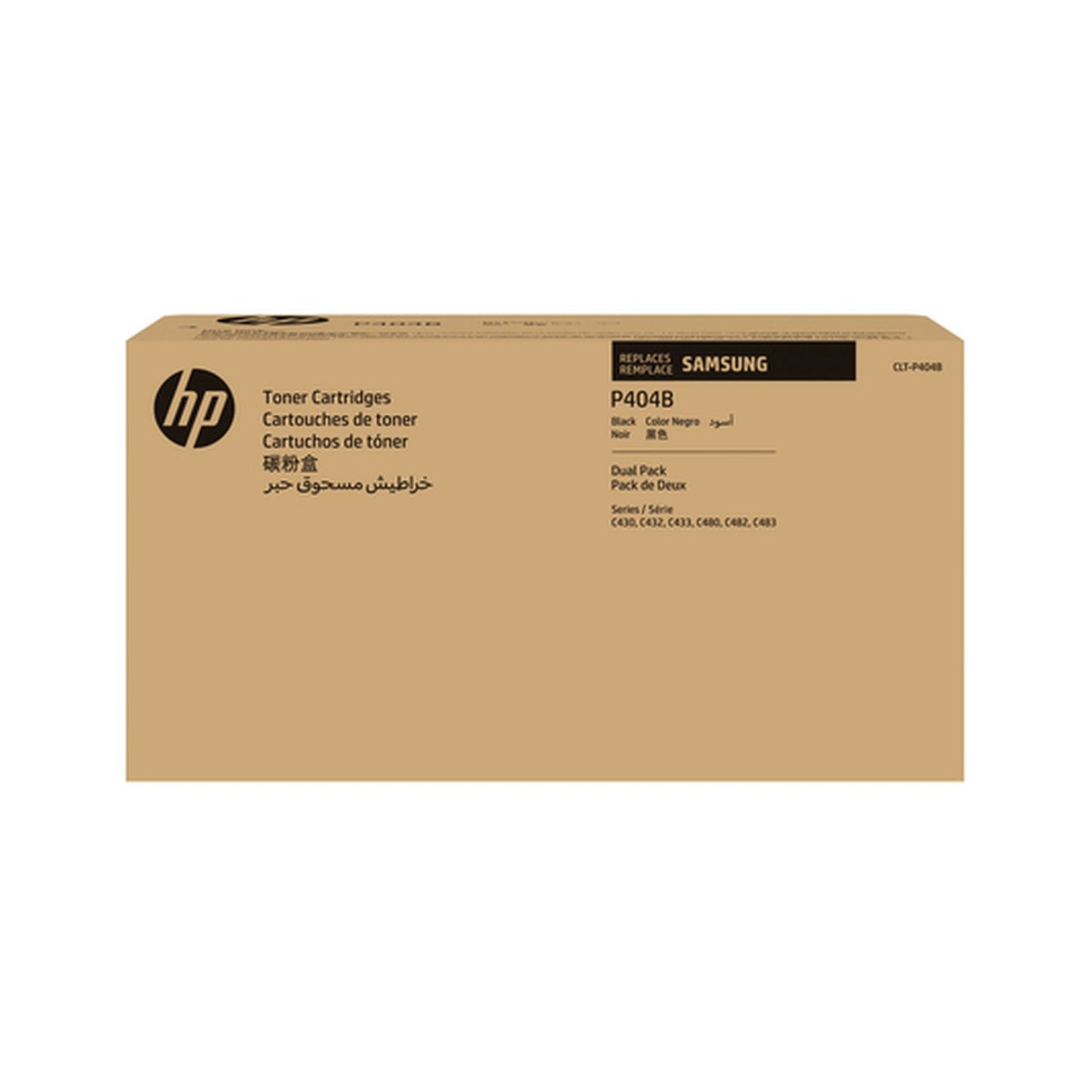 Toner d'origine HP SU364A / CLT-P404B - noir - pack de 2
