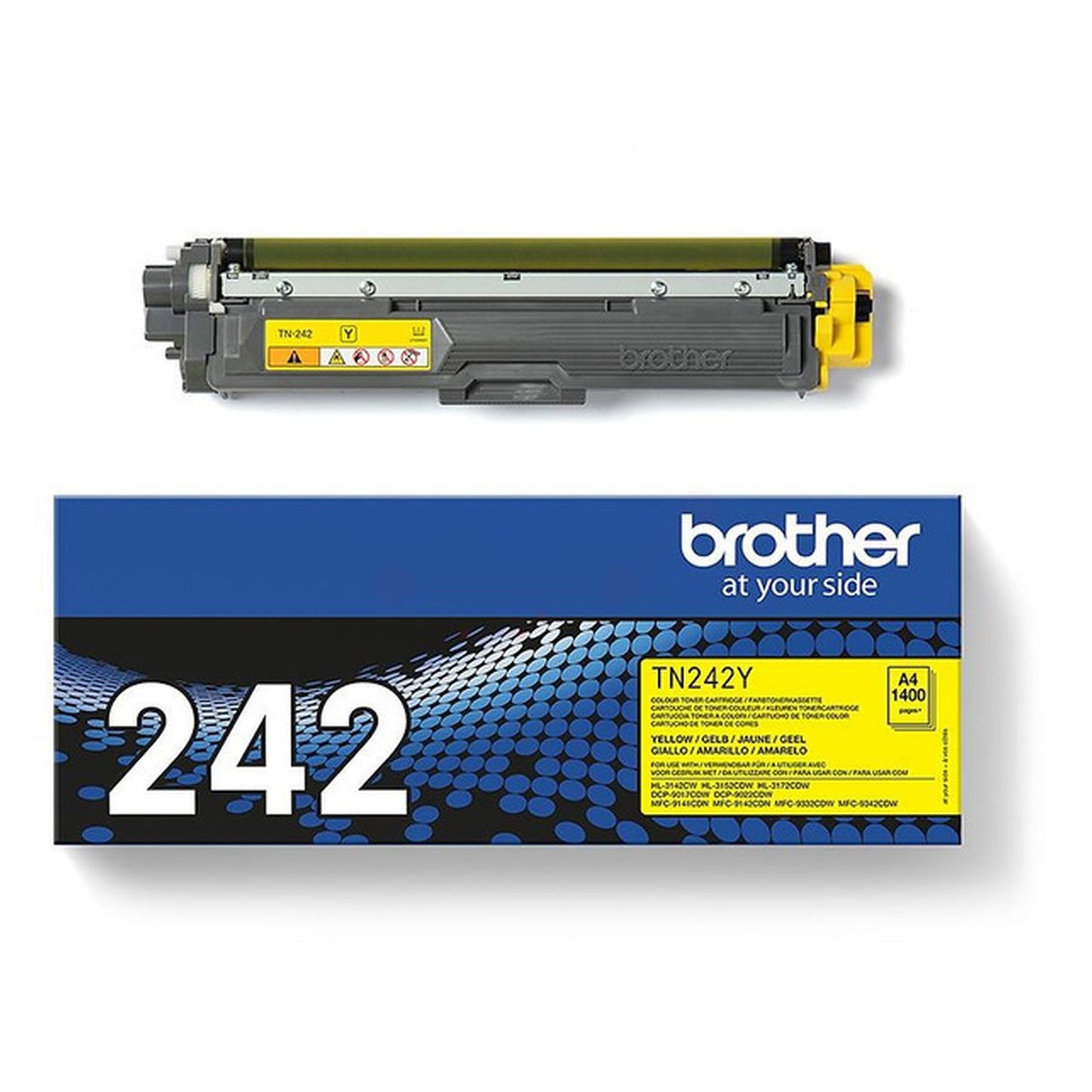 Toner d'origine Brother TN242Y - jaune