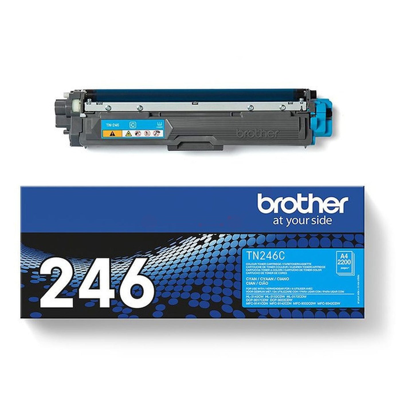Toner d'origine Brother TN246C - cyan