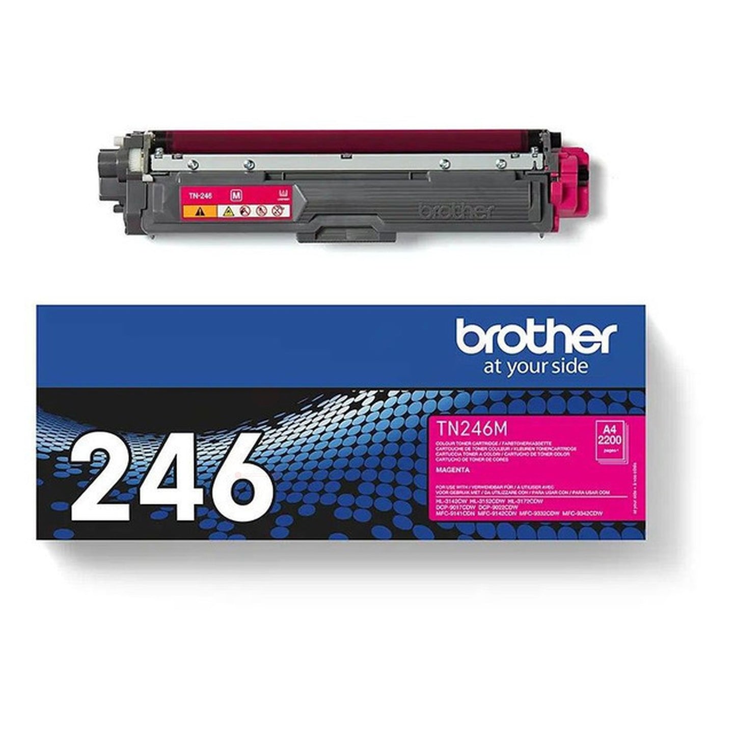 Toner d'origine Brother TN246M - magenta