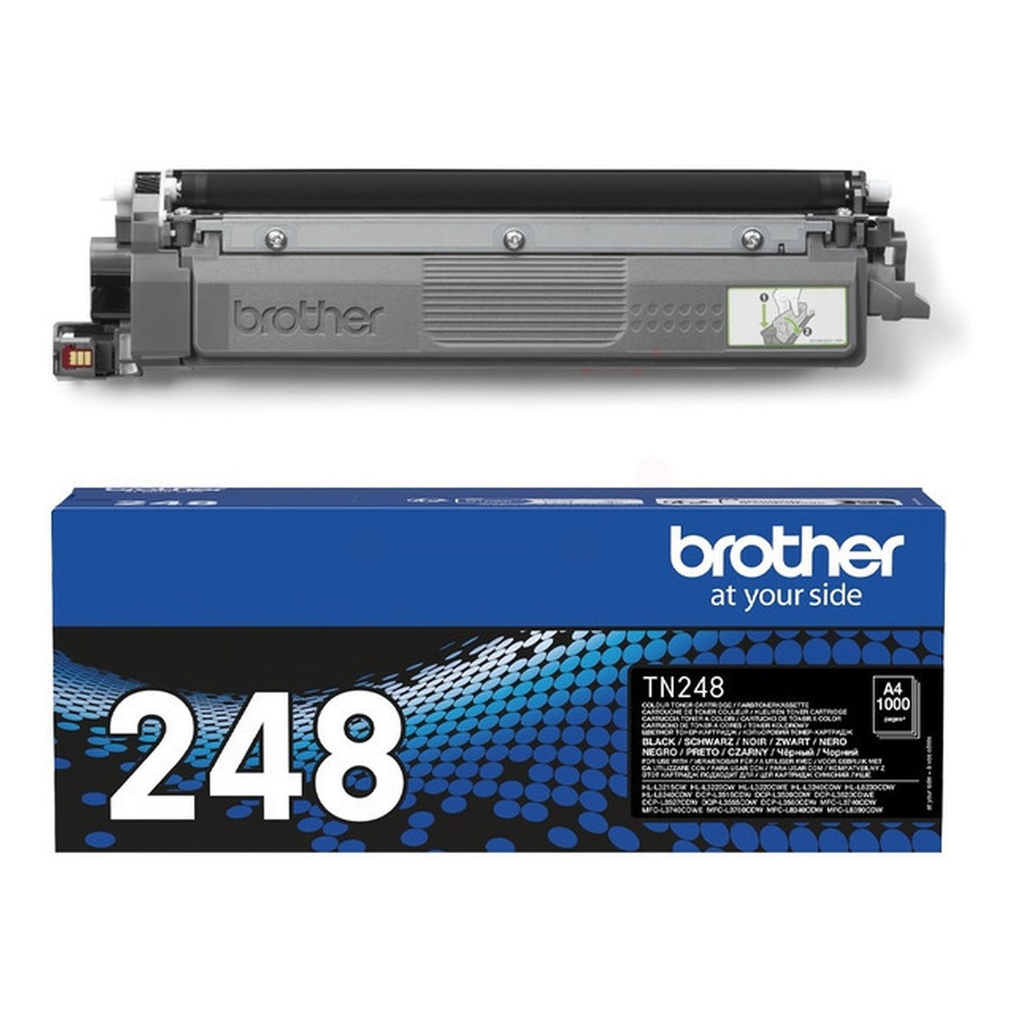 Toner d'origine Brother TN248BK - noir