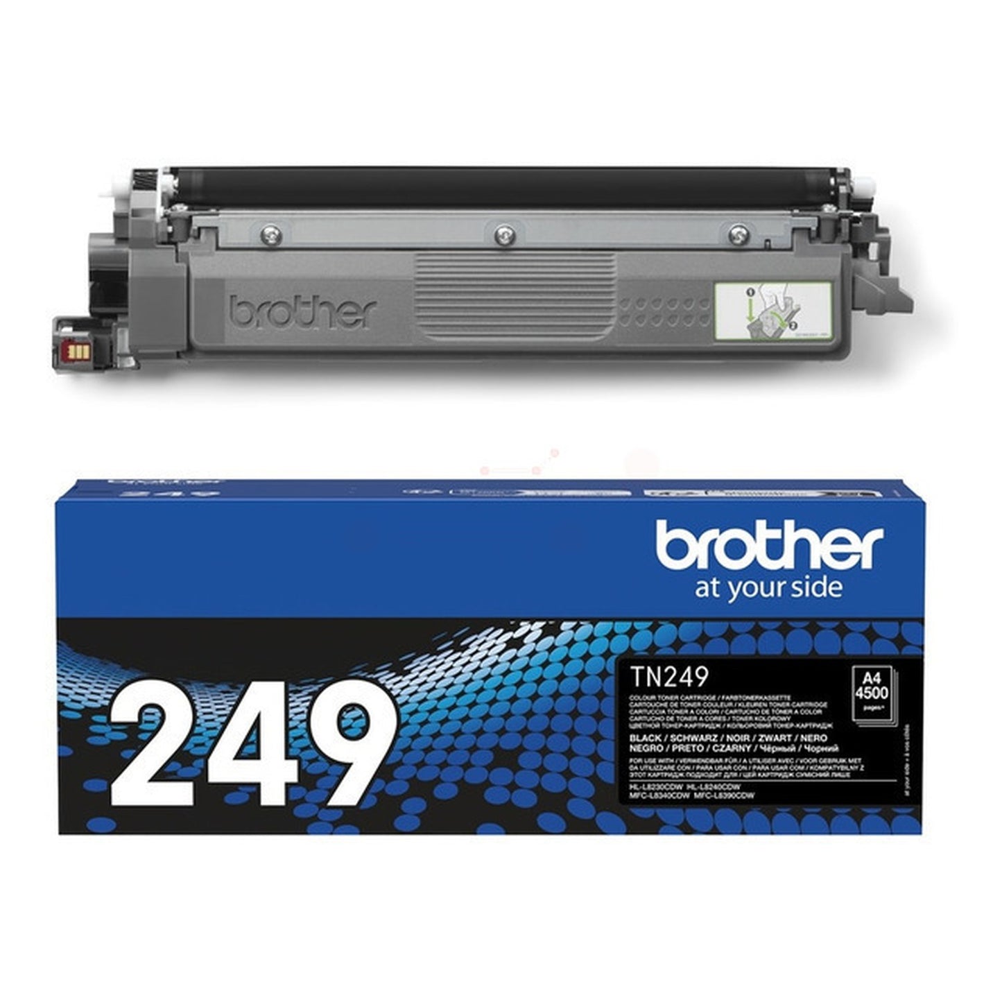 Toner d'origine Brother TN249BK - noir