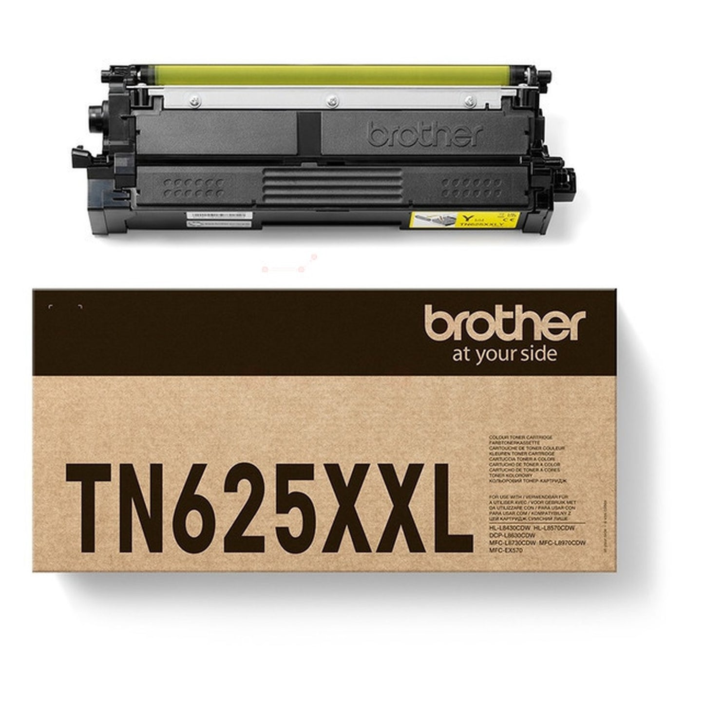 Toner d'origine Brother TN625XXLY - jaune