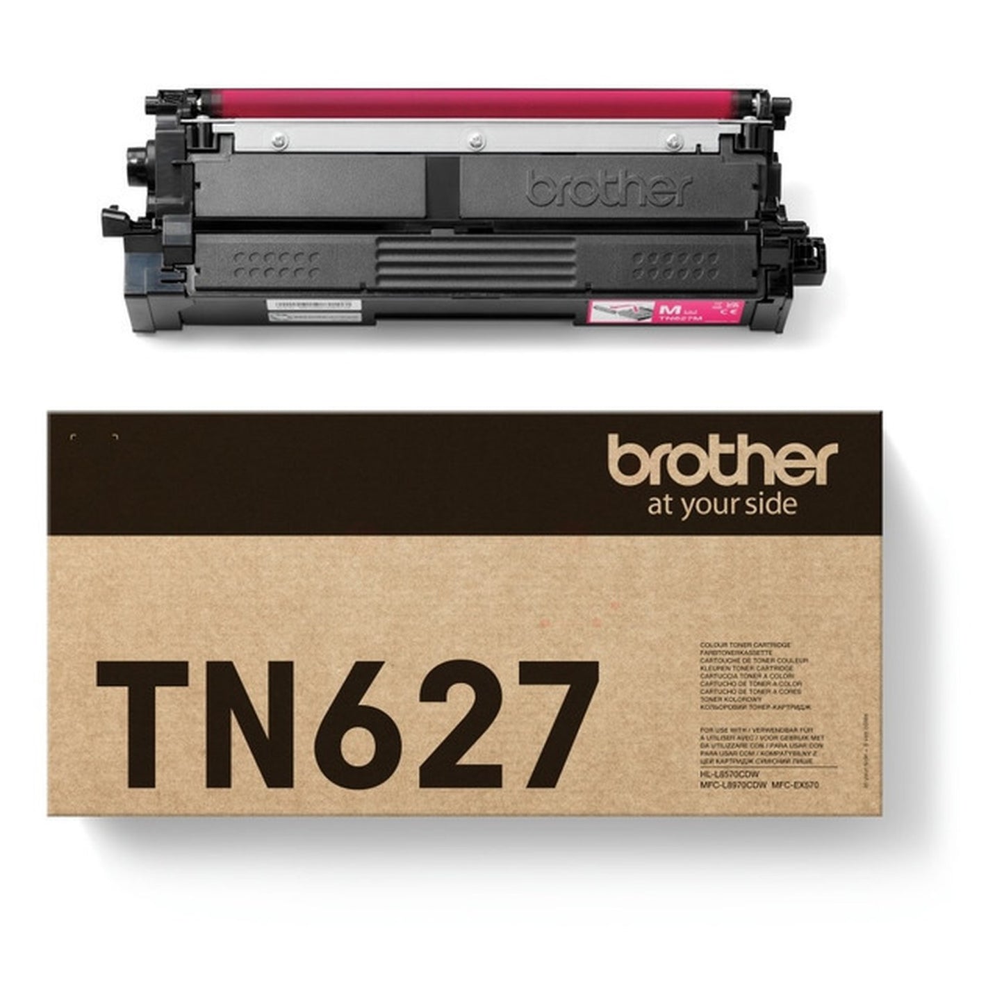 Toner d'origine Brother TN627M - magenta