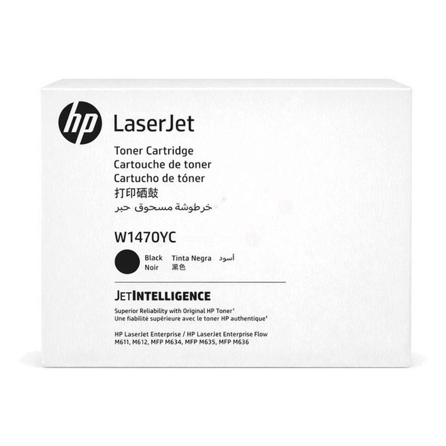 Toner d'origine HP W1470YC / 147Y - noir