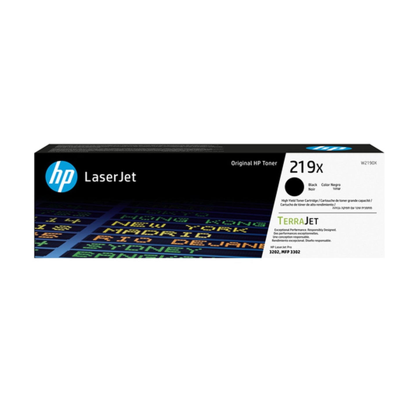 Toner d'origine HP W2190X / 219X - noir