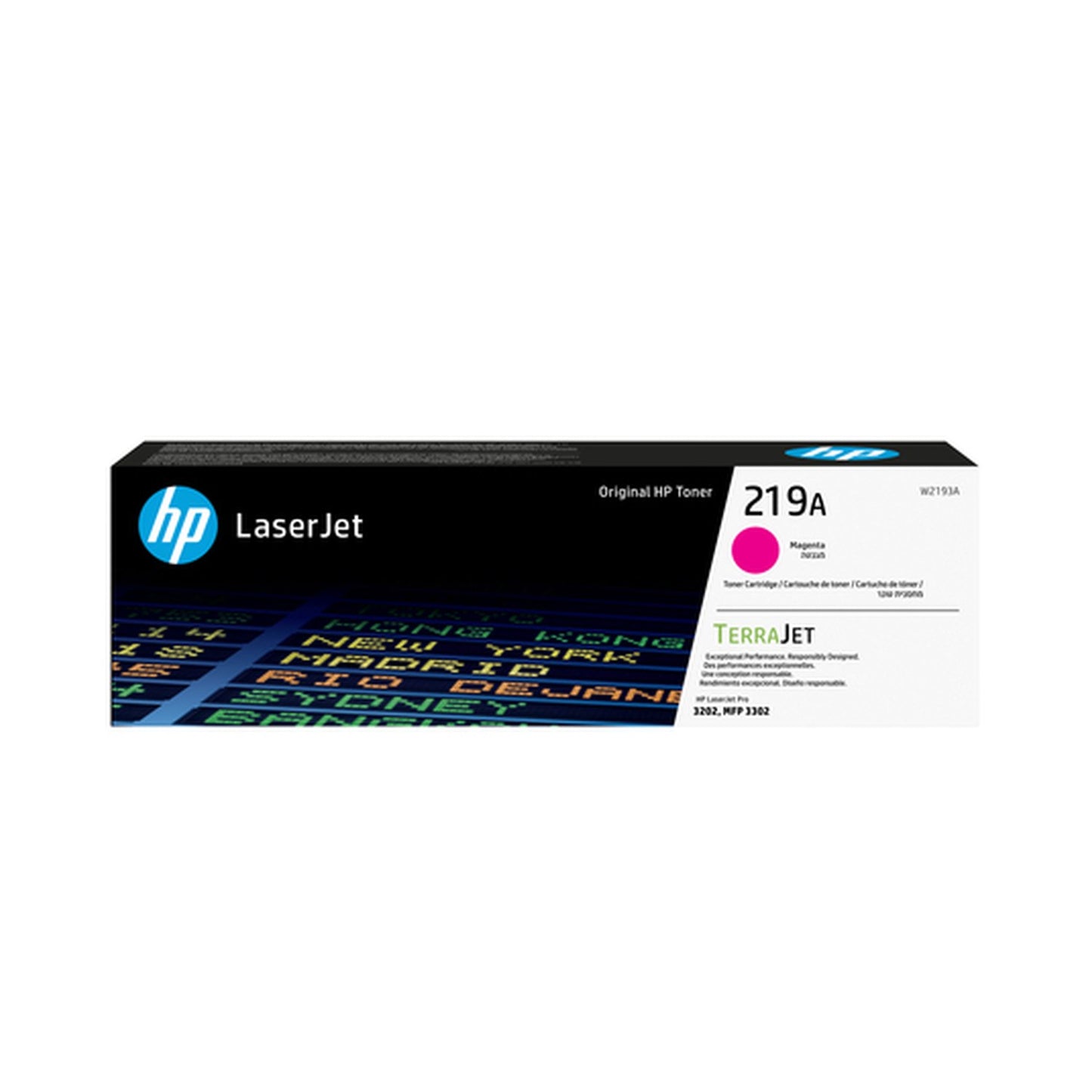 Toner d'origine HP W2193A / 219A - magenta