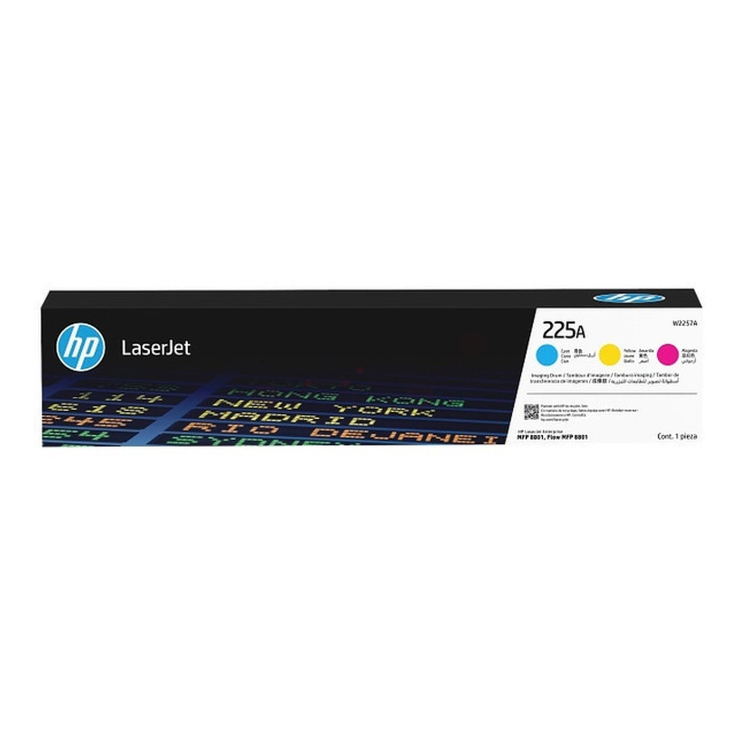 Tambour d'origine HP W2257A / 225A - multicouleur