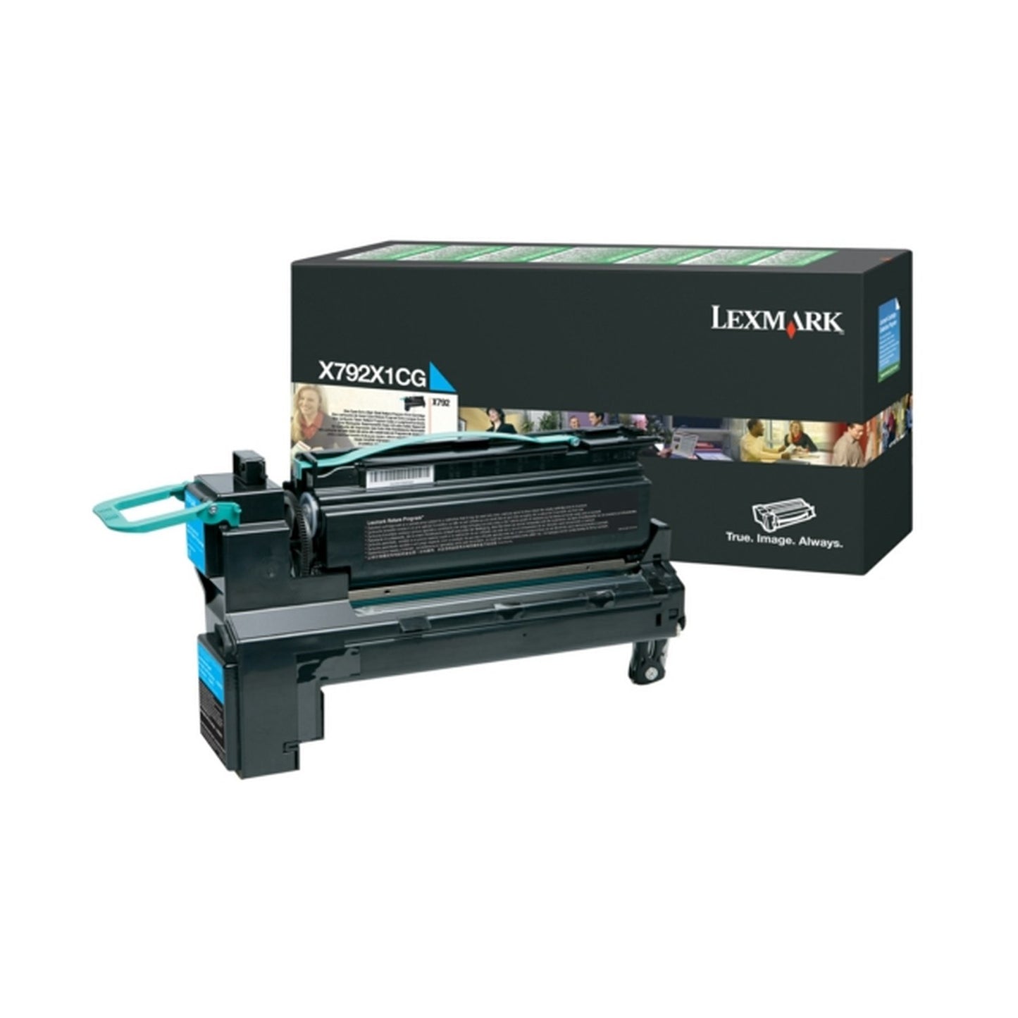 Toner d'origine Lexmark X792X1CG - cyan