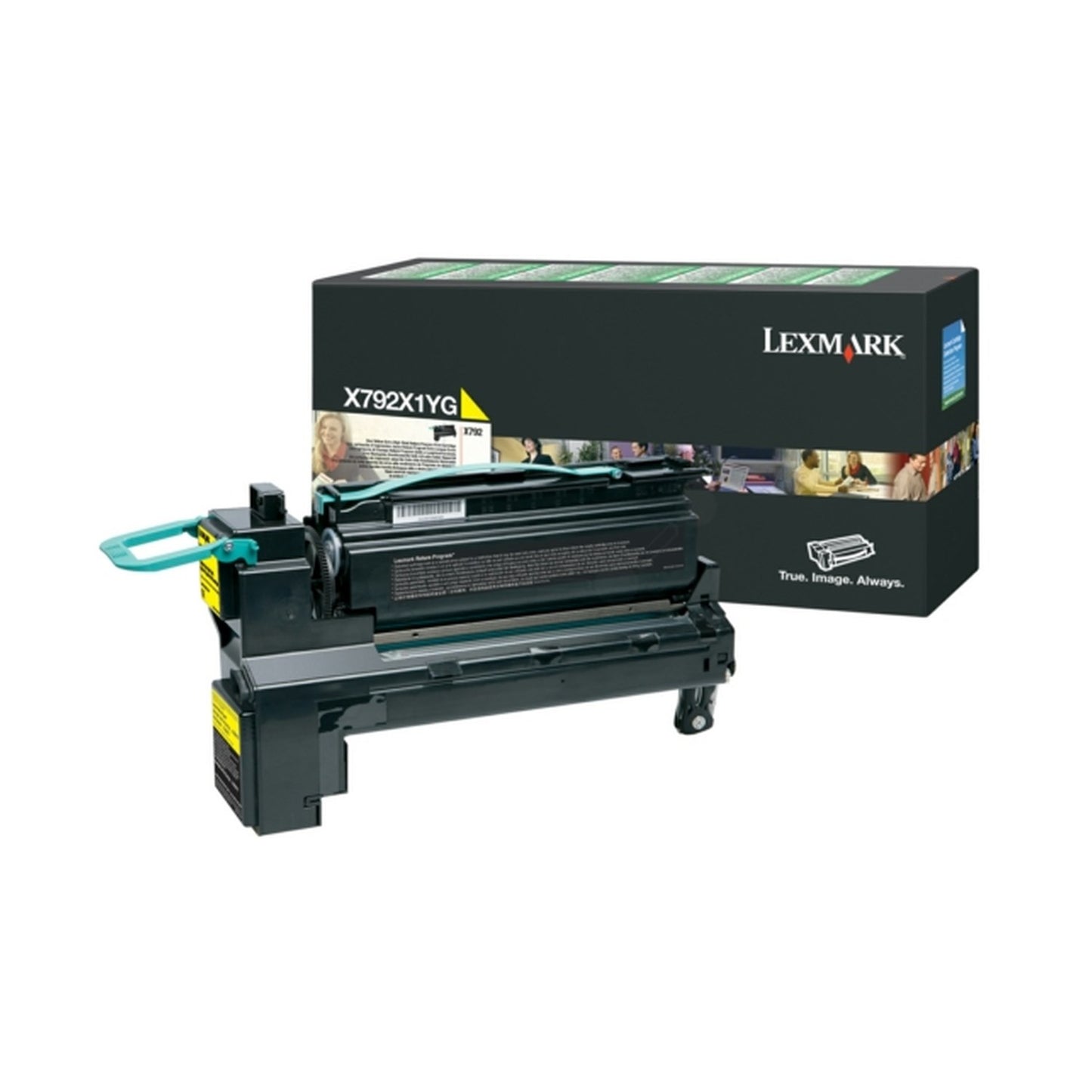 Toner d'origine Lexmark X792X1YG - jaune