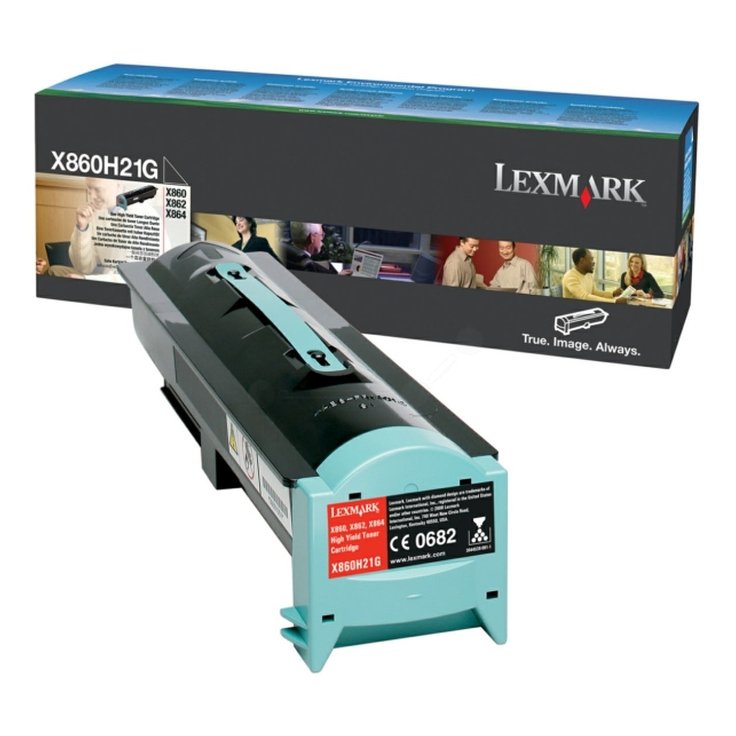 Toner d'origine Lexmark X860H21G - noir