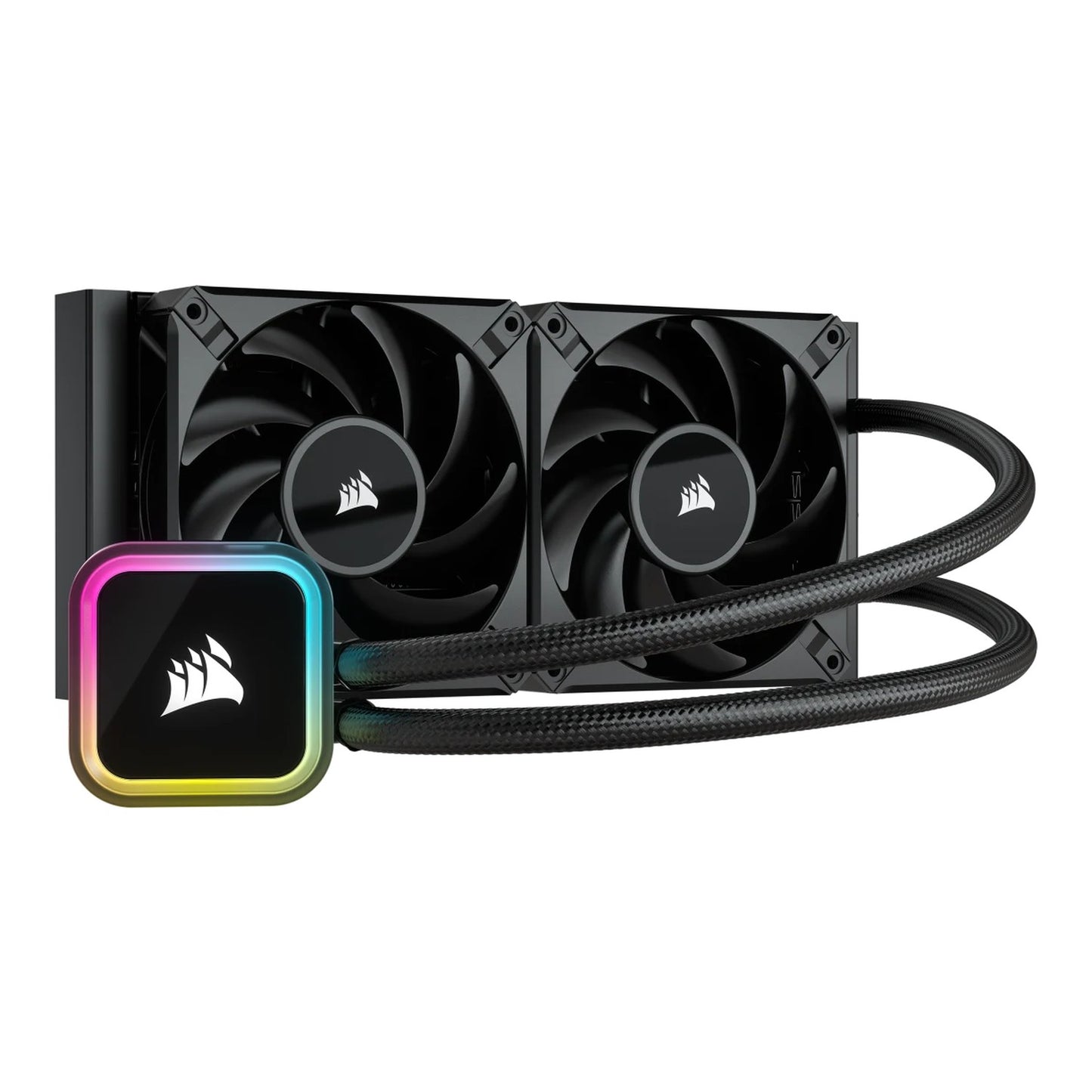 Kit Watercooling AIO Corsair iCue H100i Elite RGB - 240mm (Noir)
