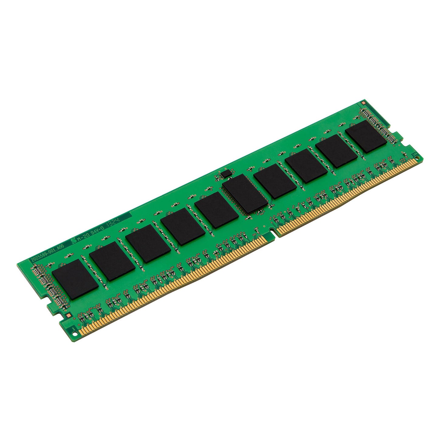 Barrette mémoire 16Go ,DIMM DDR4 Kingston ValueRAM 2666Mhz (Vert)