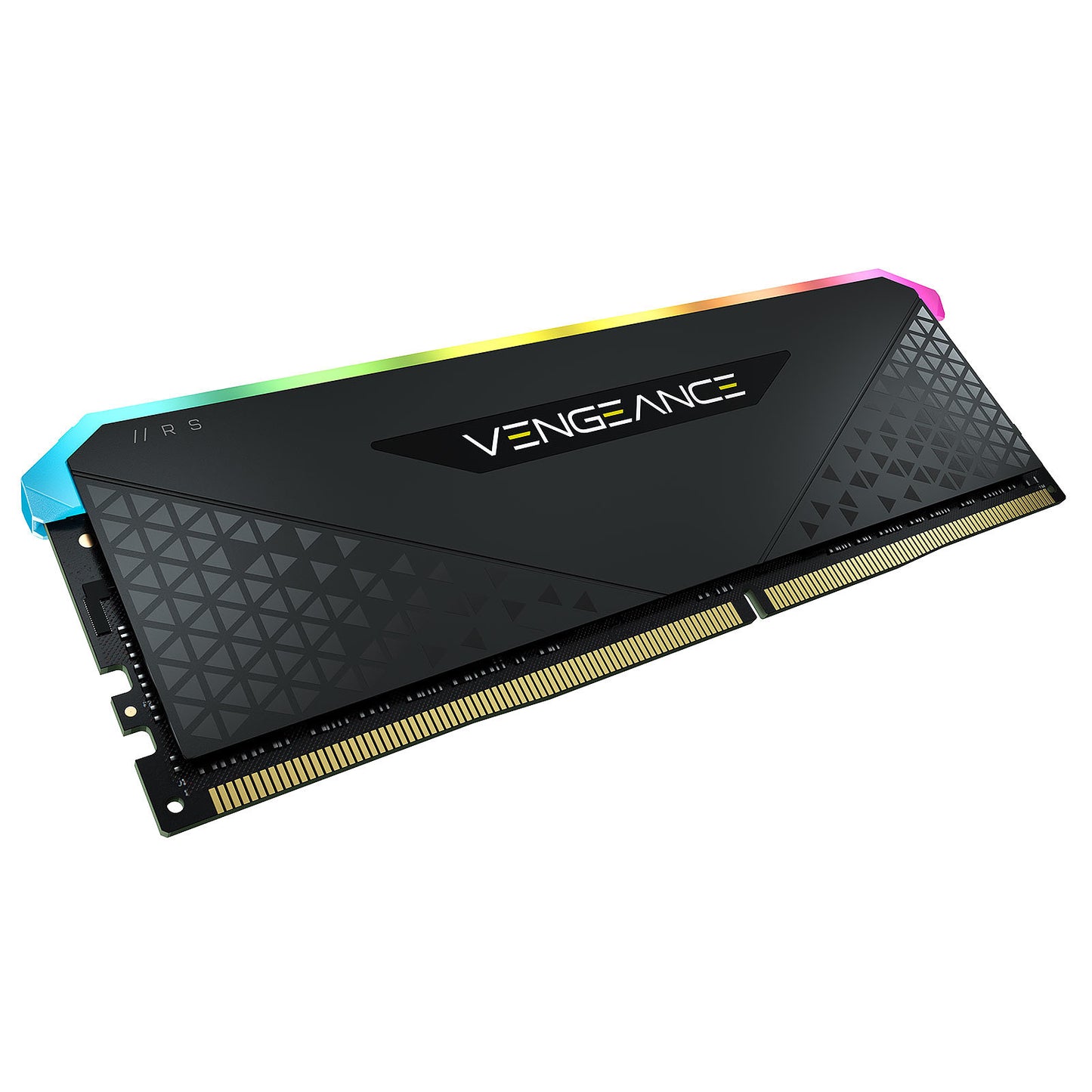 Barrette mémoire 8Go DIMM DDR4 Corsair Vengeance RS RGB 3200Mhz (Noir)