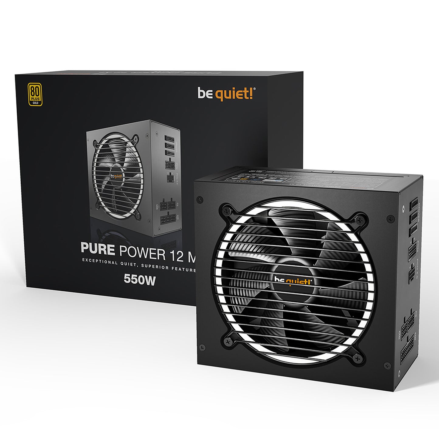 Alimentation ATX Be Quiet Pure Power 12 M - 550W (Noir)