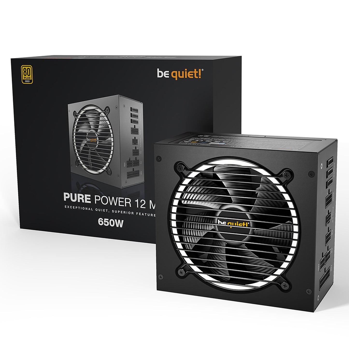 Alimentation ATX Be Quiet Pure Power 12 M - 650W (Noir)
