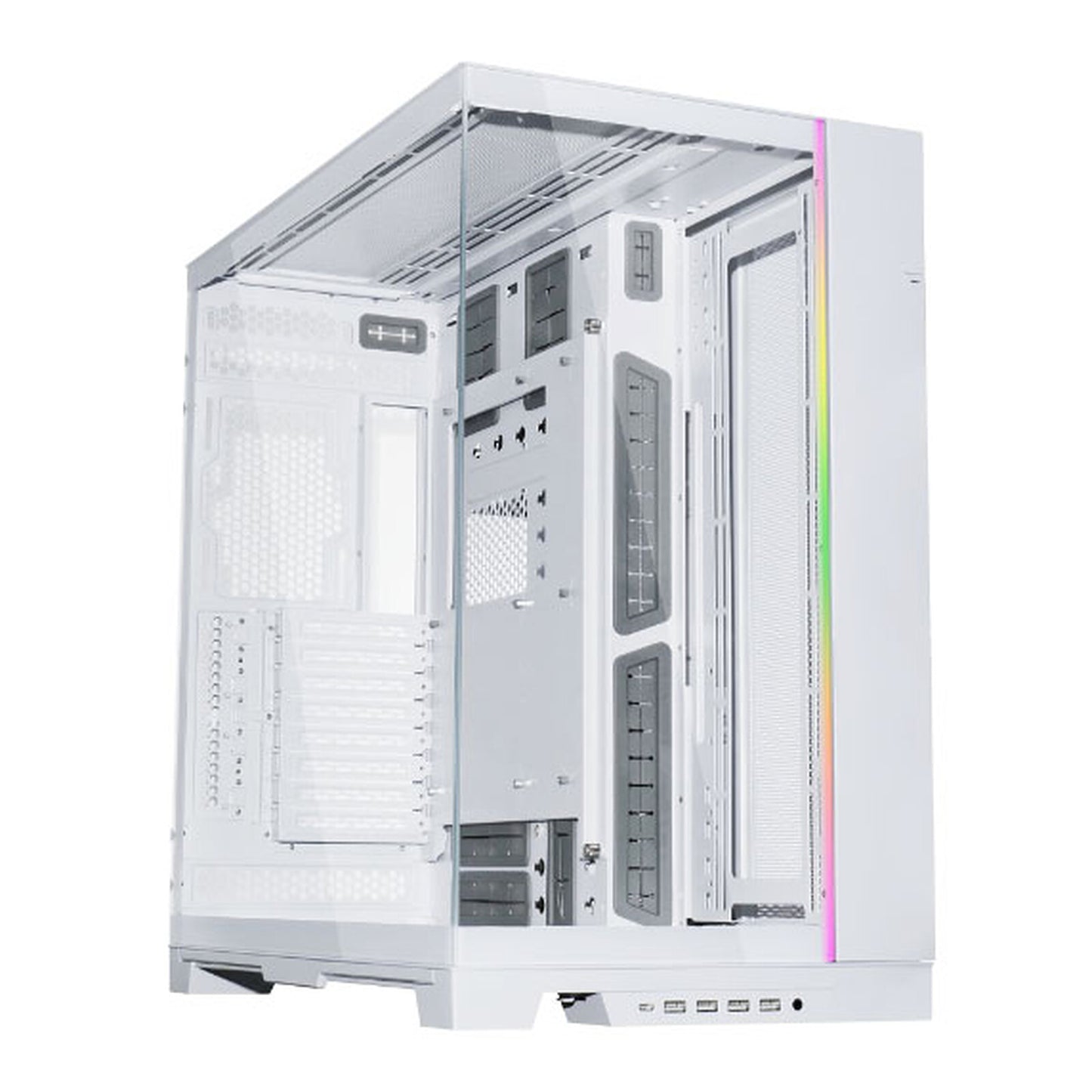 Boitier Grand Tour E-ATX Lian-Li O11 Dynamic Evo XL avec panneaux vitrés (Blanc)