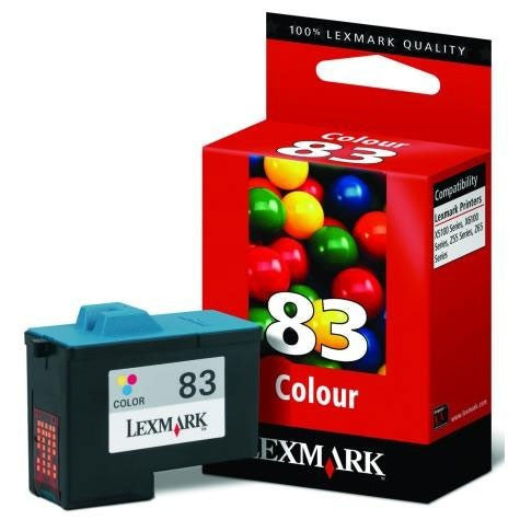 Cartouche Jet d'encre de Marque Lexmark 18L0042E N°83 (couleur (jusqu'à 285 pages)