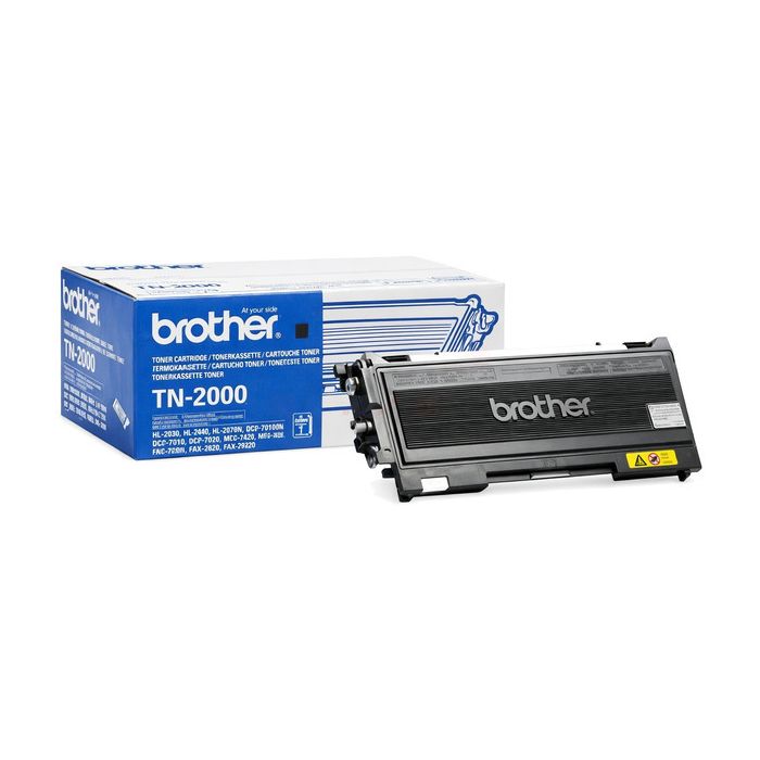 Cartouche Laser de Marque BROTHER TN2000 Noir (2500pages)